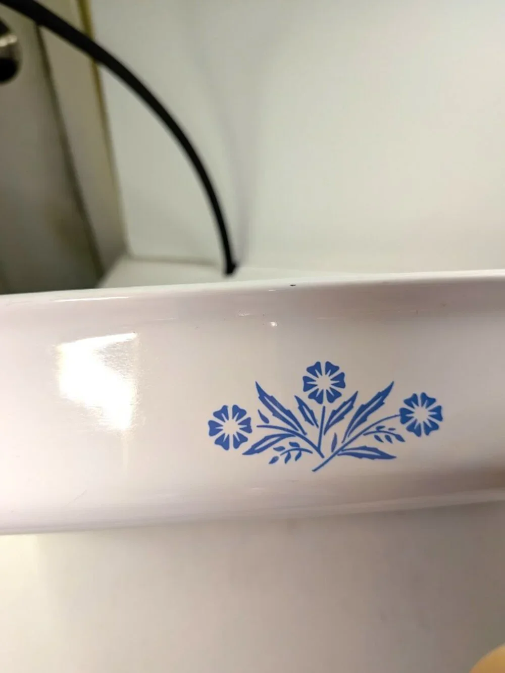 Vintage Corning Ware Cornflower Blue 2 3/4 QT Roasting Pan Baking Dish P-332